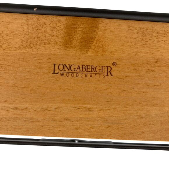 Longaberger Spice Rack W/ 5 Jars & Lids Green White Metal Screws Included - Picture 16 of 16